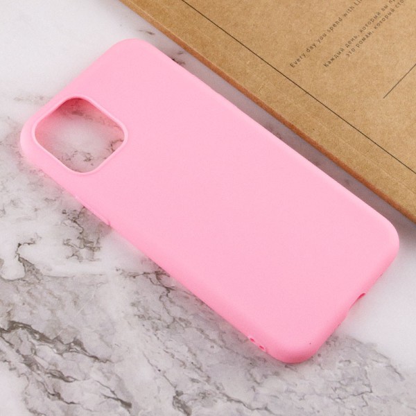 Силіконовий чохол Candy для Apple iPhone 11 Pro Max (6.5") Рожевий