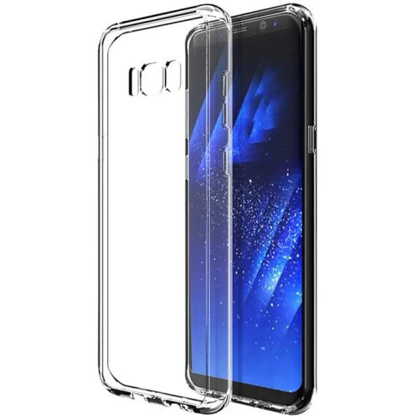 TPU чохол Epic Transparent 1,5mm для Samsung G955 Galaxy S8 Plus Безбарвний (прозорий)