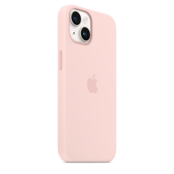 Чохол-накладка iPhone 14 Apple Silicone Case 1:1 with MagSafe Chalk Pink Чохол-накладка iPhone 14 Apple Silicone Case 1:1 with MagSafe Chalk Pink