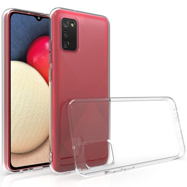 TPU чехол Epic Transparent 1,0mm для Samsung Galaxy A02s Бесцветный (прозрачный)