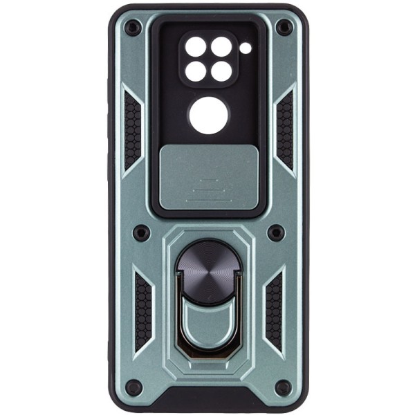 Ударостійкий чохол Camshield Serge Ring для Xiaomi Redmi Note 9 / Redmi 10X Зелений Ударостійкий чохол Camshield Serge Ring для Xiaomi Redmi Note 9 / Redmi 10X Зелений