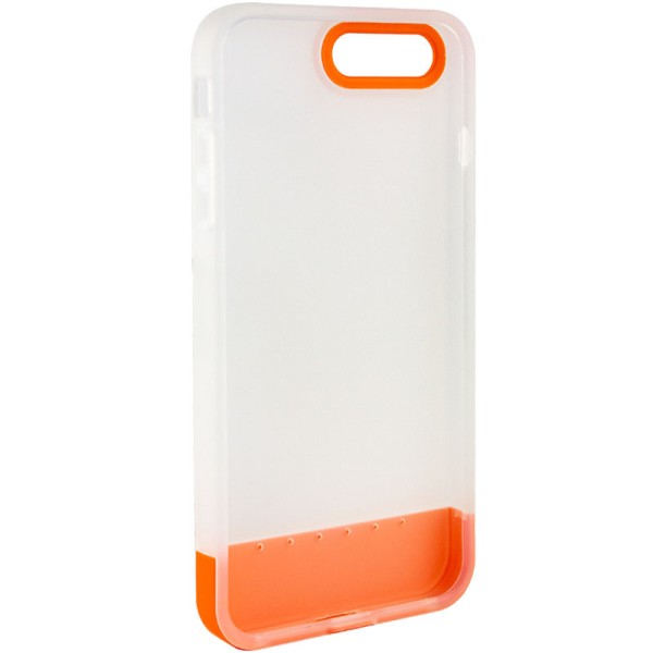 Чохол TPU+PC Bichromatic для Apple iPhone 7 plus / 8 plus (5.5") Matte / Orange Чохол TPU+PC Bichromatic для Apple iPhone 7 plus / 8 plus (5.5") Matte / Orange