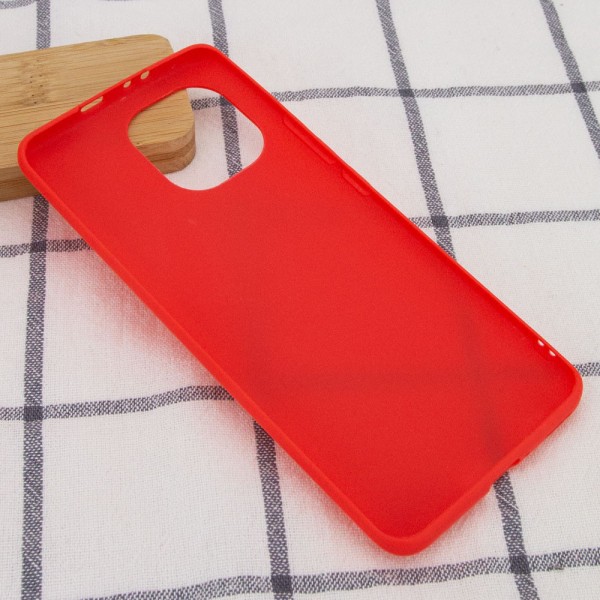 Силиконовый чехол Candy для Xiaomi Mi 11 Lite Красный Силиконовый чехол Candy для Xiaomi Mi 11 Lite Красный