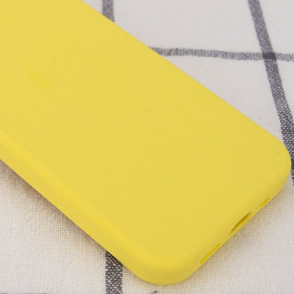 Чохол Silicone Case Full Protective (AA) NO LOGO для Apple iPhone 15 Plus (6.7") Жовтий / Yellow