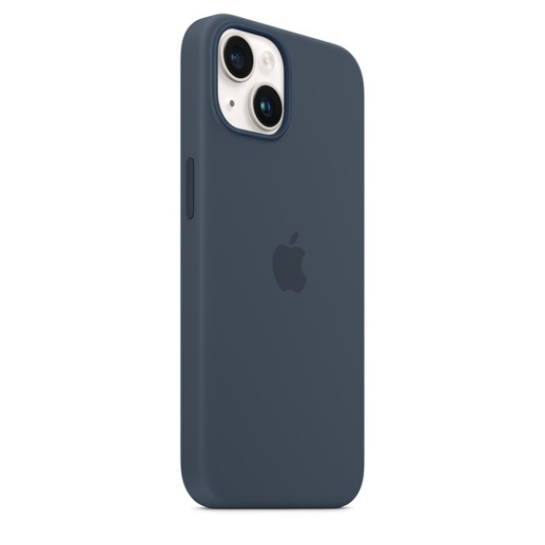 Чохол-накладка iPhone 14 Apple Silicone Case 1:1 with MagSafe Storm Blue