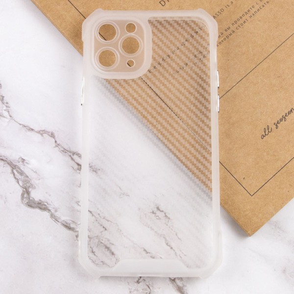 Чохол TPU Ease Carbon color series для Apple iPhone 11 Pro Max (6.5") Матовий / Прозорий Чохол TPU Ease Carbon color series для Apple iPhone 11 Pro Max (6.5") Матовий / Прозорий