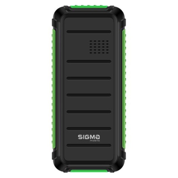 Телефон Sigma Mobile X-Style 18 Track Black/Green Телефон Sigma Mobile X-Style 18 Track Black/Green