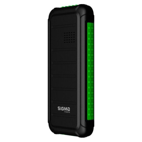 Телефон Sigma Mobile X-Style 18 Track Black/Green Телефон Sigma Mobile X-Style 18 Track Black/Green