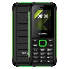 Телефон Sigma Mobile X-Style 18 Track Black/Green