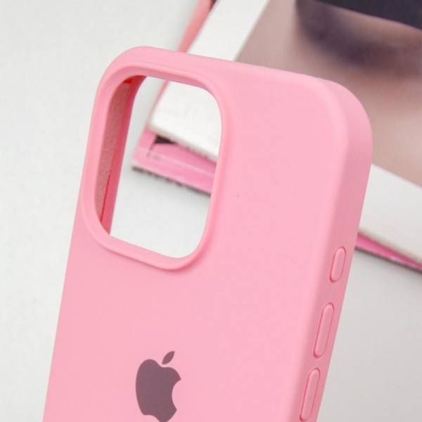 Чохол Silicone Case Full Protective (AA) для Apple iPhone 14 Pro Max (6.7") Рожевий / Pink Чохол Silicone Case Full Protective (AA) для Apple iPhone 14 Pro Max (6.7") Рожевий / Pink