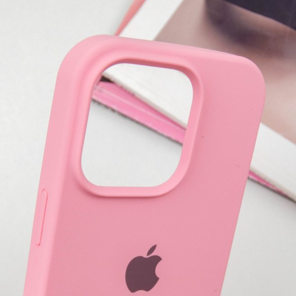 Чохол Silicone Case Full Protective (AA) для Apple iPhone 14 Pro Max (6.7") Рожевий / Pink Чохол Silicone Case Full Protective (AA) для Apple iPhone 14 Pro Max (6.7") Рожевий / Pink