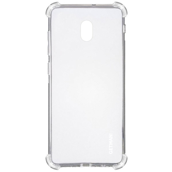 TPU чохол GETMAN Ease logo посилені кути для Xiaomi Redmi 8a Безбарвний (прозорий)