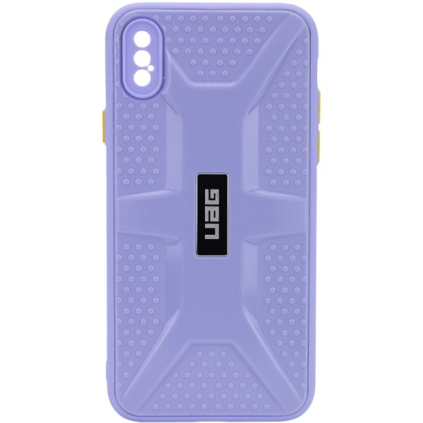 Чохол TPU+PC UAG для Apple iPhone XS Max (6.5") Бузковий