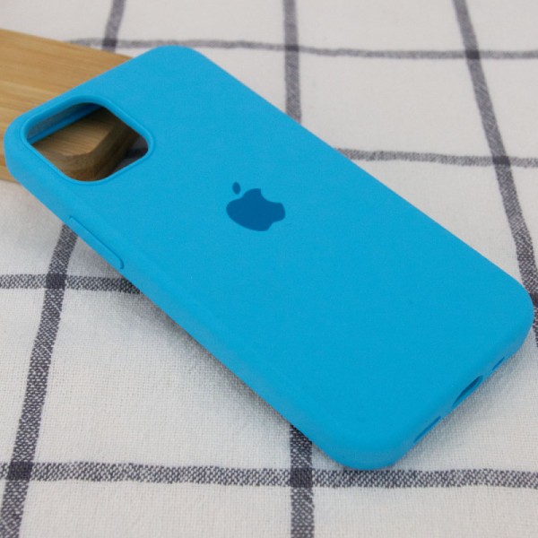 Чохол Silicone Case Full Protective (AA) для Apple iPhone 14 Plus (6.7") Блакитний / Blue Чохол Silicone Case Full Protective (AA) для Apple iPhone 14 Plus (6.7") Блакитний / Blue