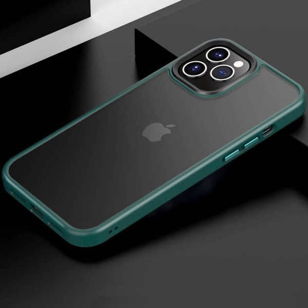 TPU+PC чохол Metal Buttons для Apple iPhone 11 Pro Max (6.5") Зелений TPU+PC чохол Metal Buttons для Apple iPhone 11 Pro Max (6.5") Зелений