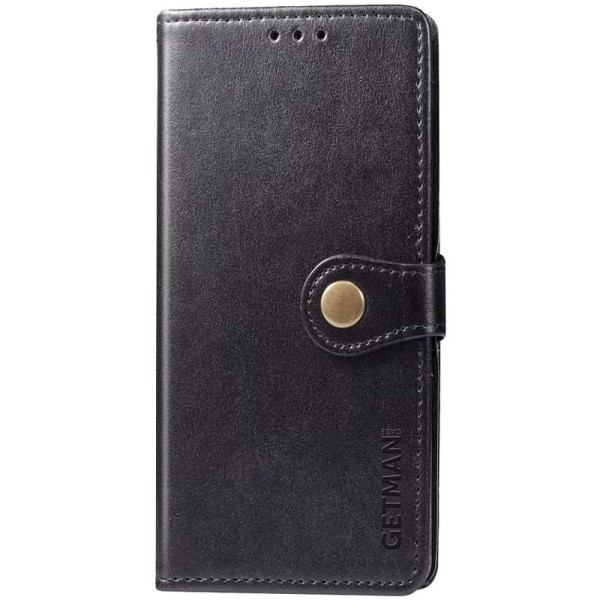 Шкіряний чохол книжка GETMAN Gallant (PU) для Xiaomi Redmi 9 Чорний