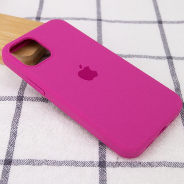 Чохол Silicone Case Full Protective (AA) для Apple iPhone 14 Plus (6.7") Малиновий / Dragon Fruit