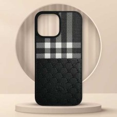 Чохол-накладка iPhone 14 Pro Polo PLAID (SB-IP14SPPLA-P6.1BLK) Black