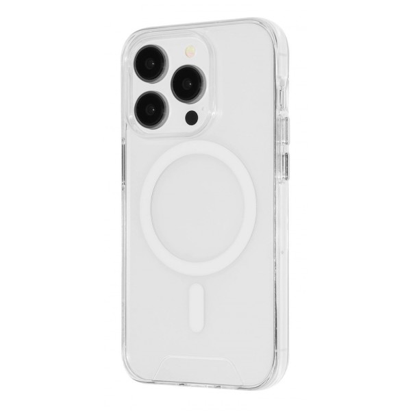 Чохол WAVE Sky Case with Magnetic Ring iPhone 13 Pro transparent