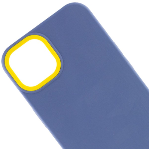 Чохол TPU+PC Bichromatic для Apple iPhone 12 Pro / 12 (6.1") Blue / Yellow
