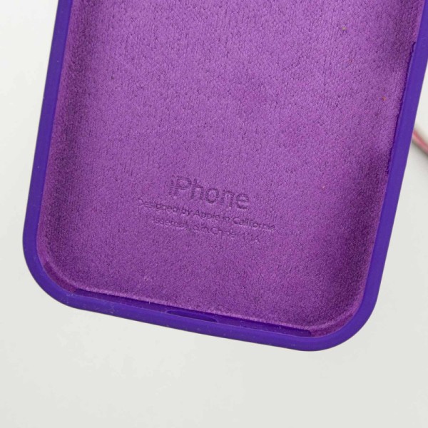 Чохол Silicone Case Full Protective (AA) для Apple iPhone 13 Pro (6.1") Фіолетовий / Ultra Violet