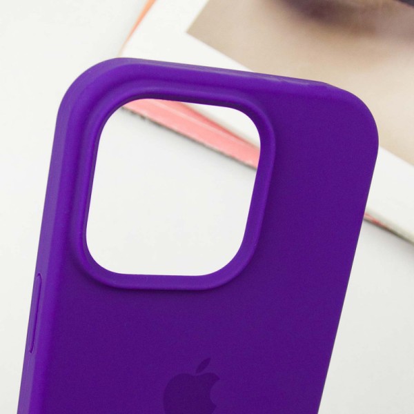 Чохол Silicone Case Full Protective (AA) для Apple iPhone 13 Pro (6.1") Фіолетовий / Ultra Violet