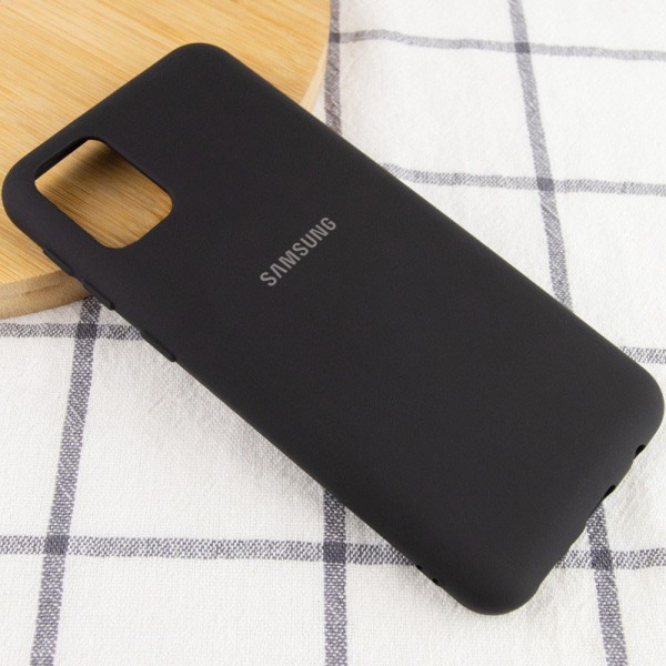 Чехол Silicone Cover My Color Full Protective (A) для Samsung Galaxy A02s Черный / Black Чехол Silicone Cover My Color Full Protective (A) для Samsung Galaxy A02s Черный / Black