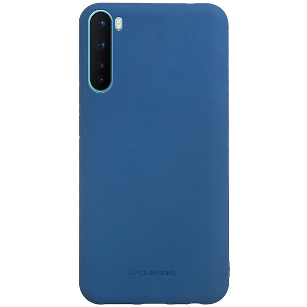 TPU чехол Molan Cano Smooth для OnePlus Nord Синий