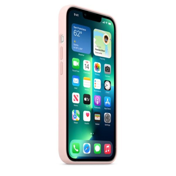 Чохол-накладка iPhone 13 Pro Apple Silicone Case 1:1 Chalk Pink