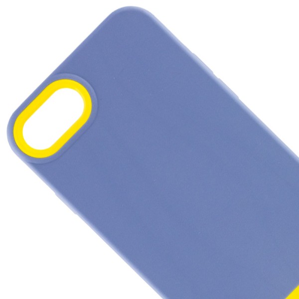 Чохол TPU+PC Bichromatic для Apple iPhone 7 / 8 / SE (2020) (4.7") Blue / Yellow