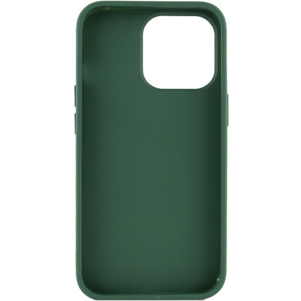 TPU чохол Bonbon Metal Style для Apple iPhone 13 Pro Max (6.7") Зелений / Army green