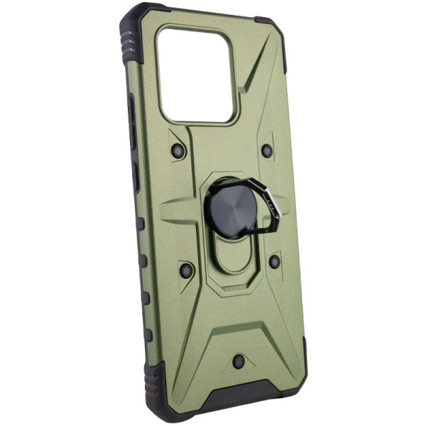 Ударостійкий чохол Pathfinder Ring для Xiaomi Redmi 10C / Poco C40 Зелений / Army Green Ударостійкий чохол Pathfinder Ring для Xiaomi Redmi 10C / Poco C40 Зелений / Army Green