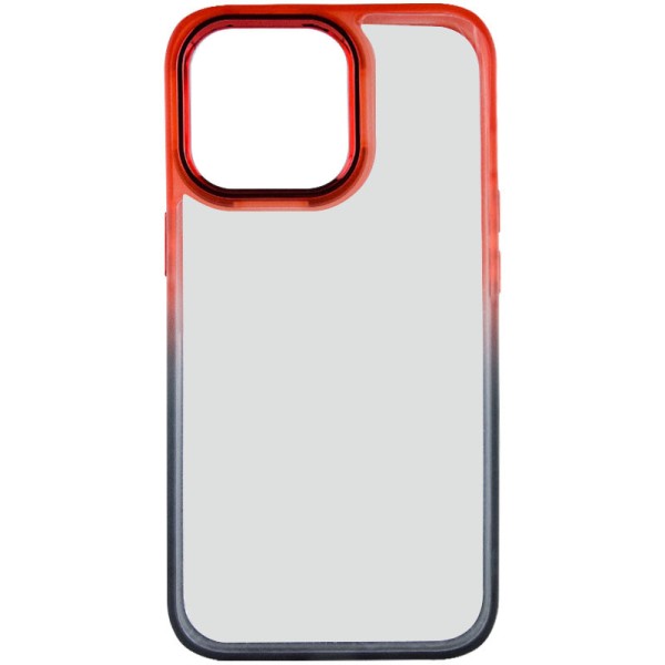 Чохол TPU+PC Fresh sip series для Apple iPhone 13 Pro (6.1") Чорний / Червоний