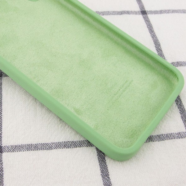 Чохол Silicone Case Square Full Camera Protective (AA) для Apple iPhone 11 Pro (5.8") М'ятний / Mint Чохол Silicone Case Square Full Camera Protective (AA) для Apple iPhone 11 Pro (5.8") М'ятний / Mint