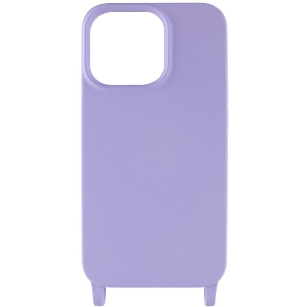 Чохол TPU two straps California для Apple iPhone 13 Pro (6.1") Бузковий