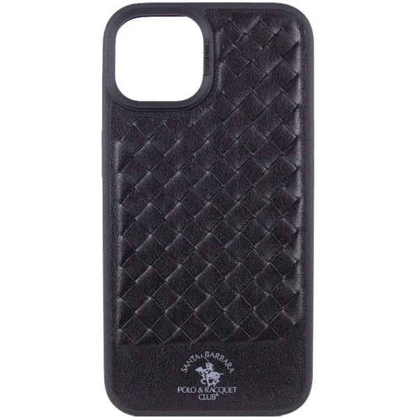 Шкіряний чохол Polo Santa Barbara для Apple iPhone 14 (6.1") Black
