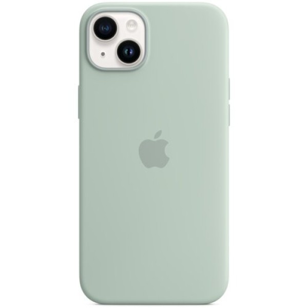 Чохол-накладка Apple iPhone 14 Plus Silicone Case with MagSafe - Succulent (MPTC3)
