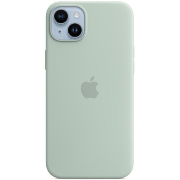 Чохол-накладка Apple iPhone 14 Plus Silicone Case with MagSafe - Succulent (MPTC3)