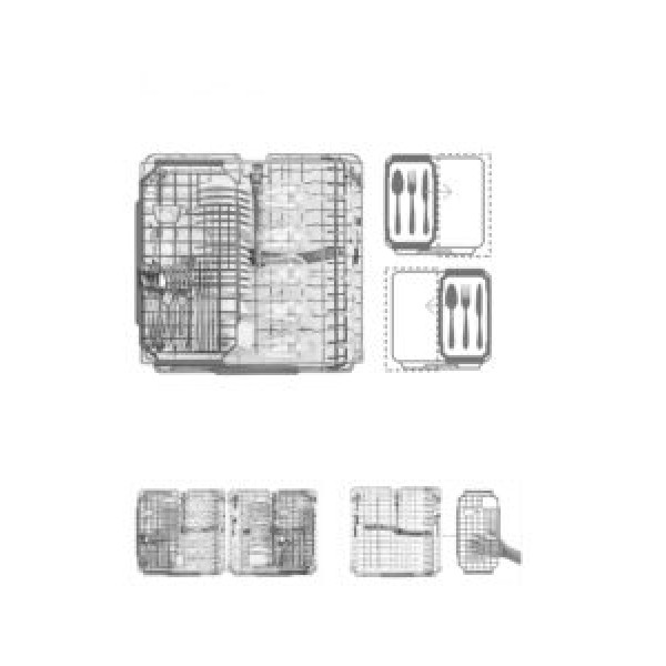 Посудомийна машина Interline DWI 450 BHA A Посудомийна машина Interline DWI 450 BHA A