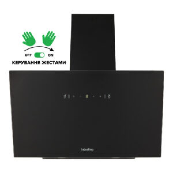 Витяжка Interline FLY S BL A/60/GL/T Витяжка Interline FLY S BL A/60/GL/T