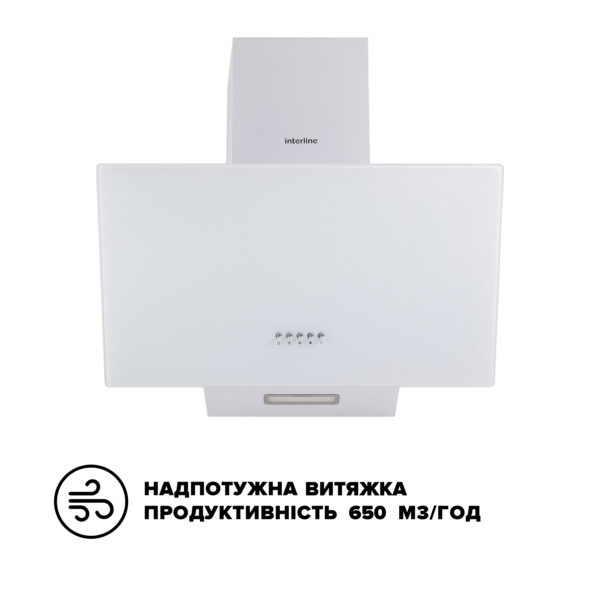 Витяжка Interline TEFFI WH A/60/GL/PB Витяжка Interline TEFFI WH A/60/GL/PB