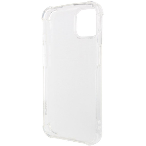 TPU чохол GETMAN Ease logo посилені кути для Apple iPhone 14 Plus (6.7") Безбарвний (прозорий)