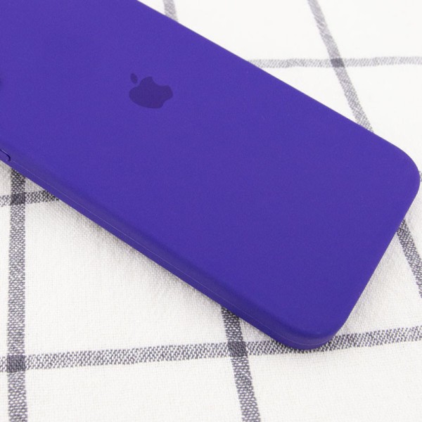 Чохол Silicone Case Square Full Camera Protective (AA) для Apple iPhone 11 Pro (5.8") Фіолетовий / Ultra Violet Чохол Silicone Case Square Full Camera Protective (AA) для Apple iPhone 11 Pro (5.8") Фіолетовий / Ultra Violet