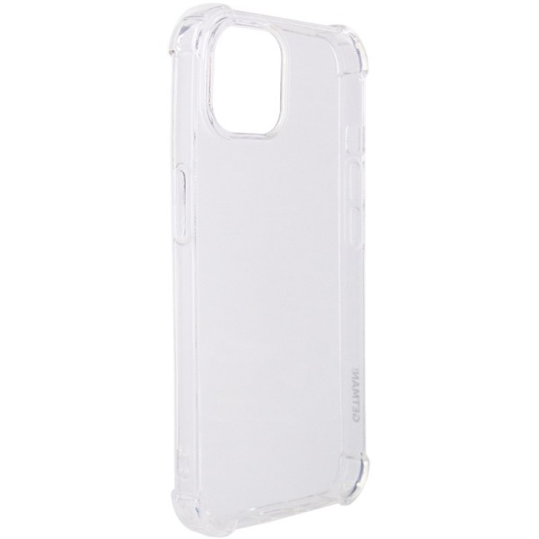 TPU чохол GETMAN Ease logo посилені кути для Apple iPhone 14 Plus (6.7") Безбарвний (прозорий)