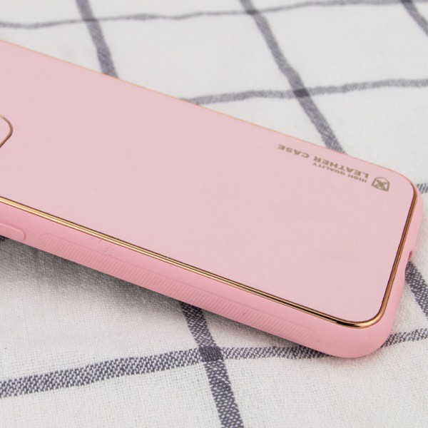 Шкіряний чохол Xshield для Apple iPhone 14 Pro (6.1") Рожевий / Pink Шкіряний чохол Xshield для Apple iPhone 14 Pro (6.1") Рожевий / Pink