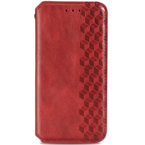 Шкіряний чохол книжка GETMAN Cubic (PU) для Samsung Galaxy A33 5G Червоний