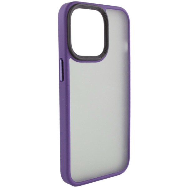 TPU+PC чохол Metal Buttons для Apple iPhone 13 (6.1") Темно-фіолетовий TPU+PC чохол Metal Buttons для Apple iPhone 13 (6.1") Темно-фіолетовий