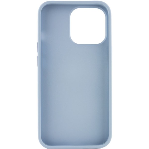 TPU чохол Bonbon Metal Style для Apple iPhone 14 Pro (6.1") Блакитний / Mist blue