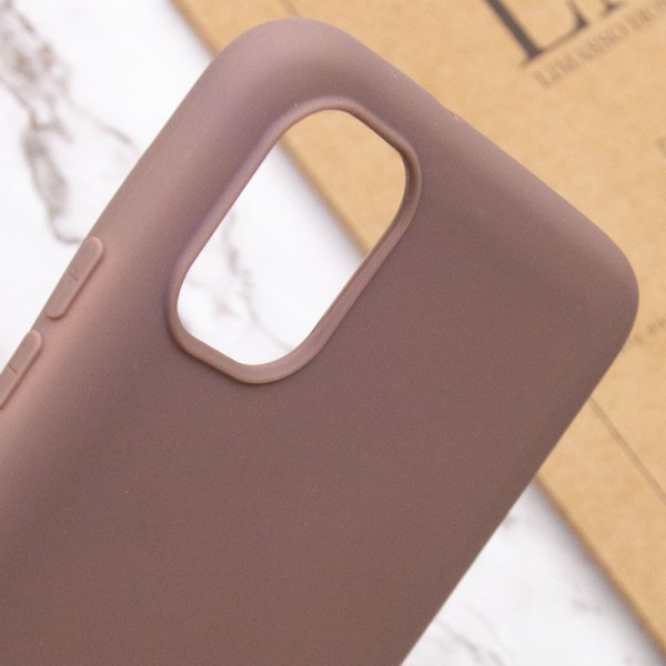 Силіконовий чохол Candy для Samsung Galaxy A04 Коричневий