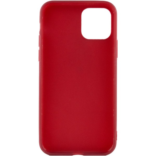 Силіконовий чохол Candy для Apple iPhone 14 (6.1") Бордовий